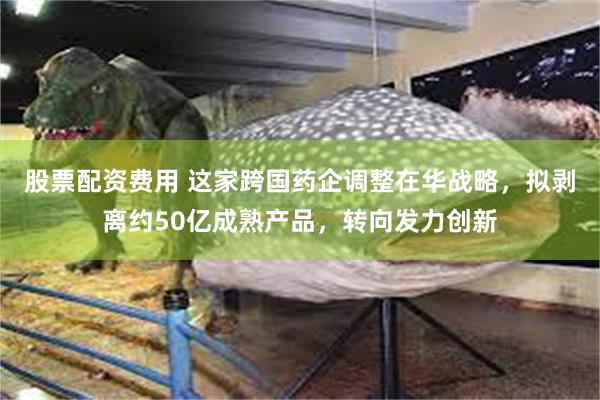 股票配资费用 这家跨国药企调整在华战略，拟剥离约50亿成熟产品，转向发力创新